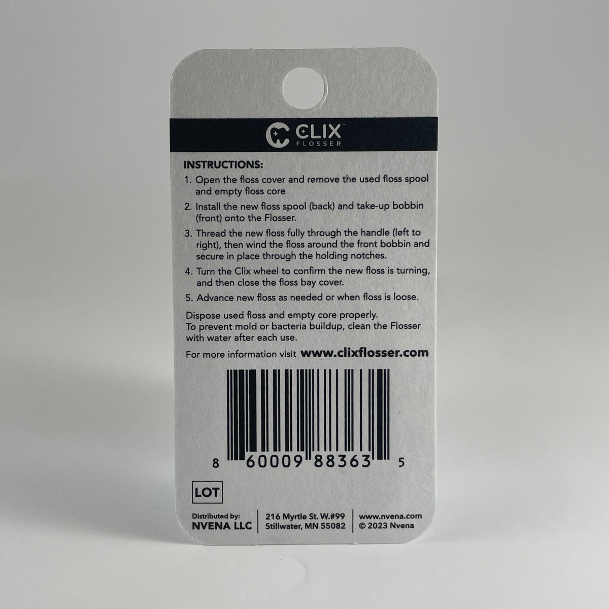 Clix Flosser Refill 10 Pack